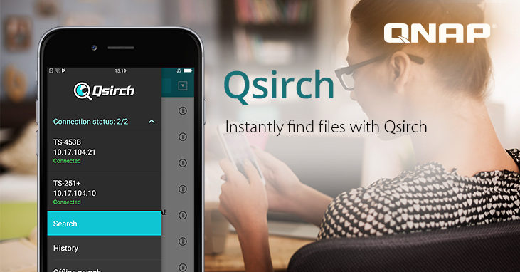 Encuentra tus archivos en el NAS con Qsirch en dispositivos móviles